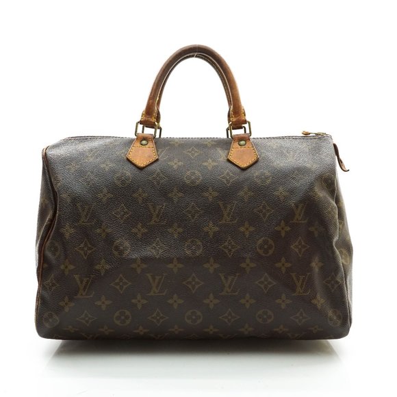 Louis Vuitton Handbags - Auth Louis Vuitton Speedy 35 Satchel #N73305V75